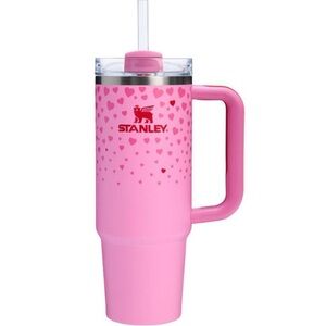 🍀HP🍀 NWT valentines pink Stanley stainless steel H2.0 flowstate quencher tumbler